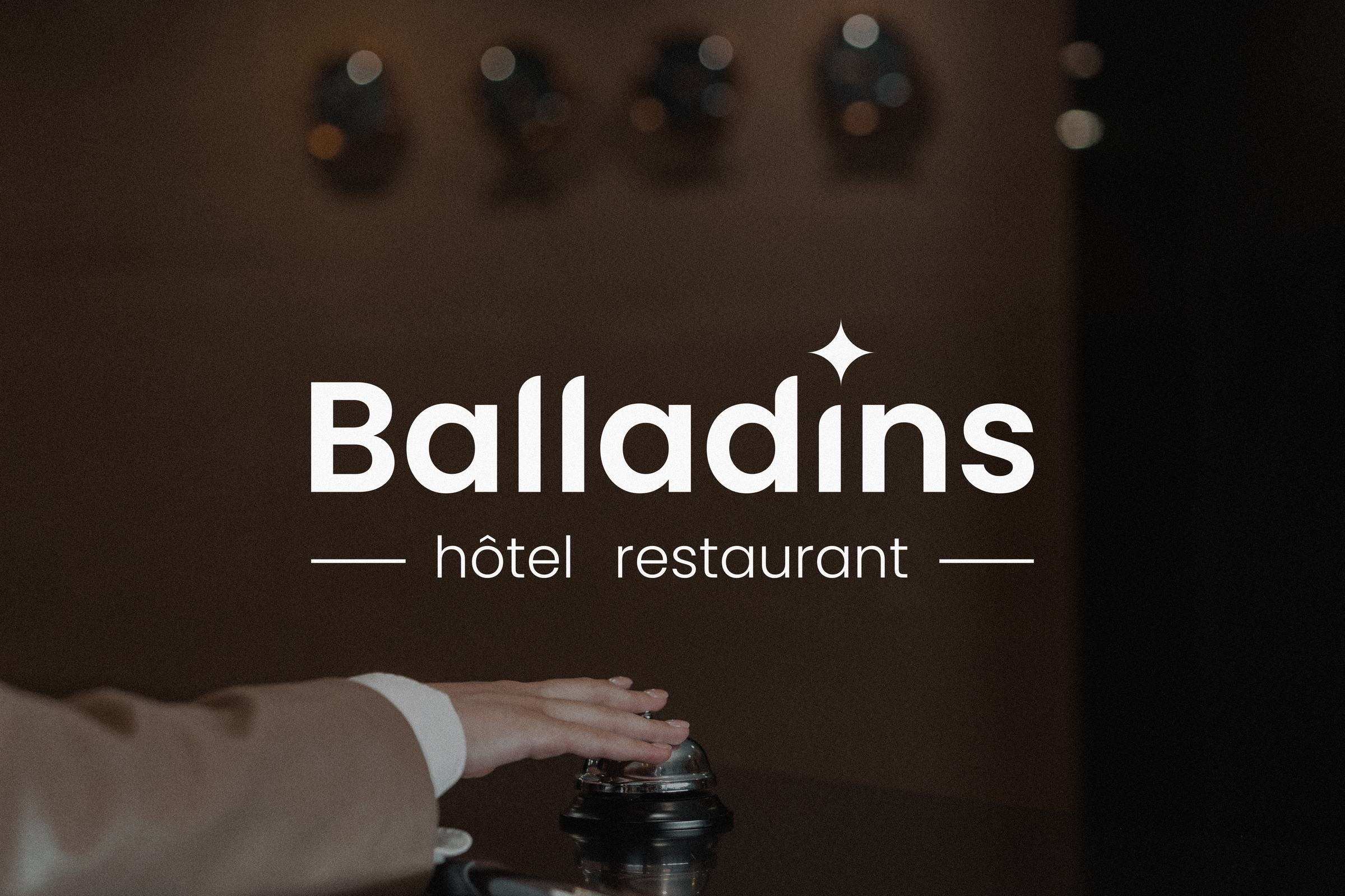 Logo et signalétique Balladins Hôtel & Restaurant