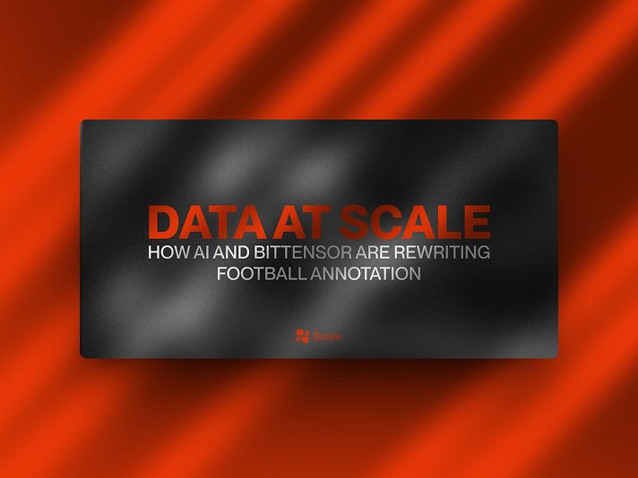 Carte Data At Scale — l'IA et Bittensor dans l'annotation football